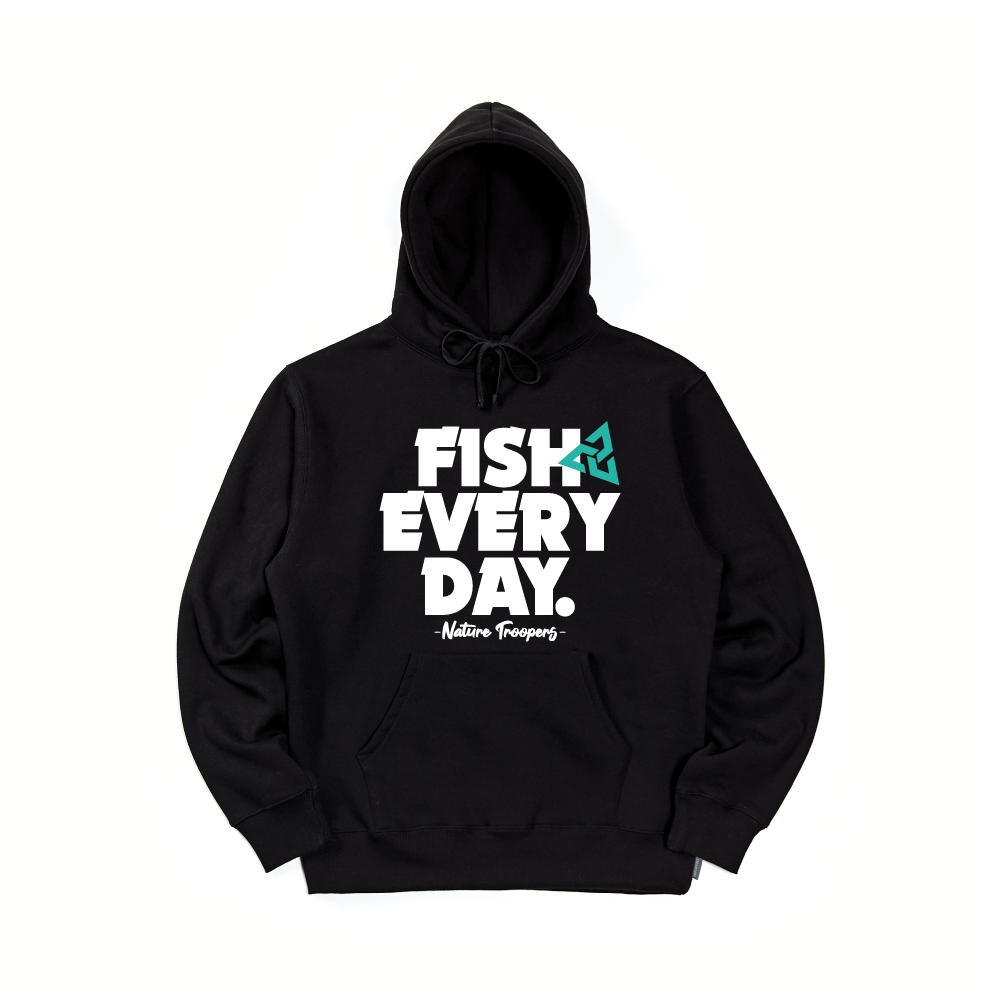 NatureTroopers &quot;FISH EVERY DAY&quot; Hoodie - 2 Colors